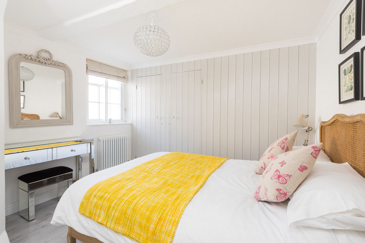 Sea Pink holiday apartment in Wells-next-the-sea, Norfolk bedroom