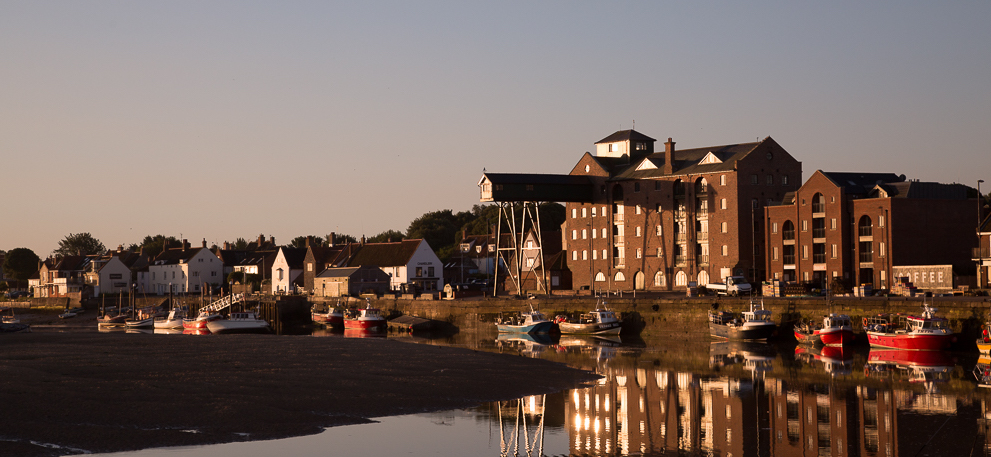 Wells Granary reflected