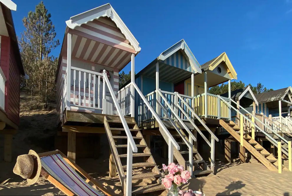 Beach hut hire