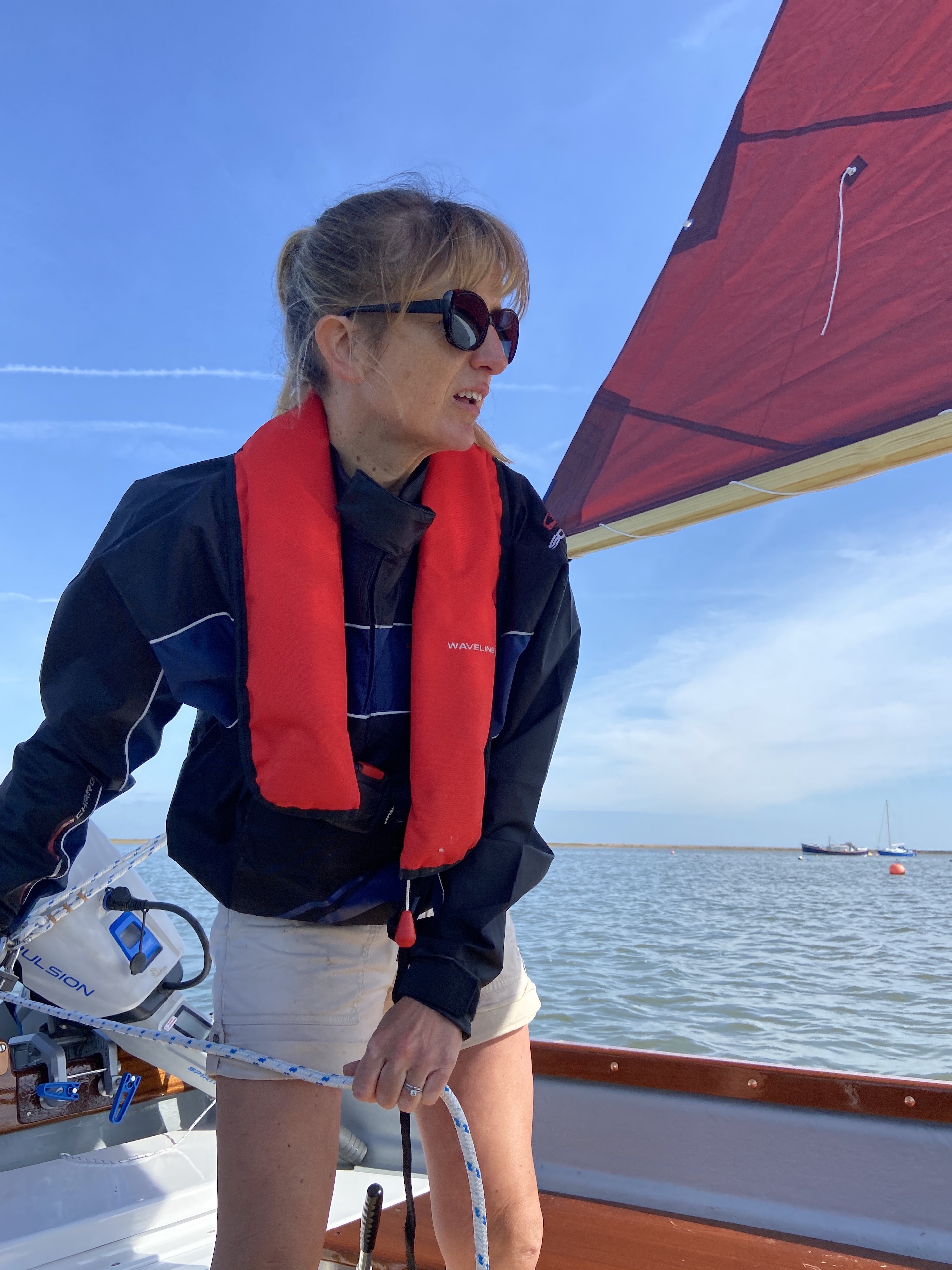 Sail North Norfolk sailing instructor