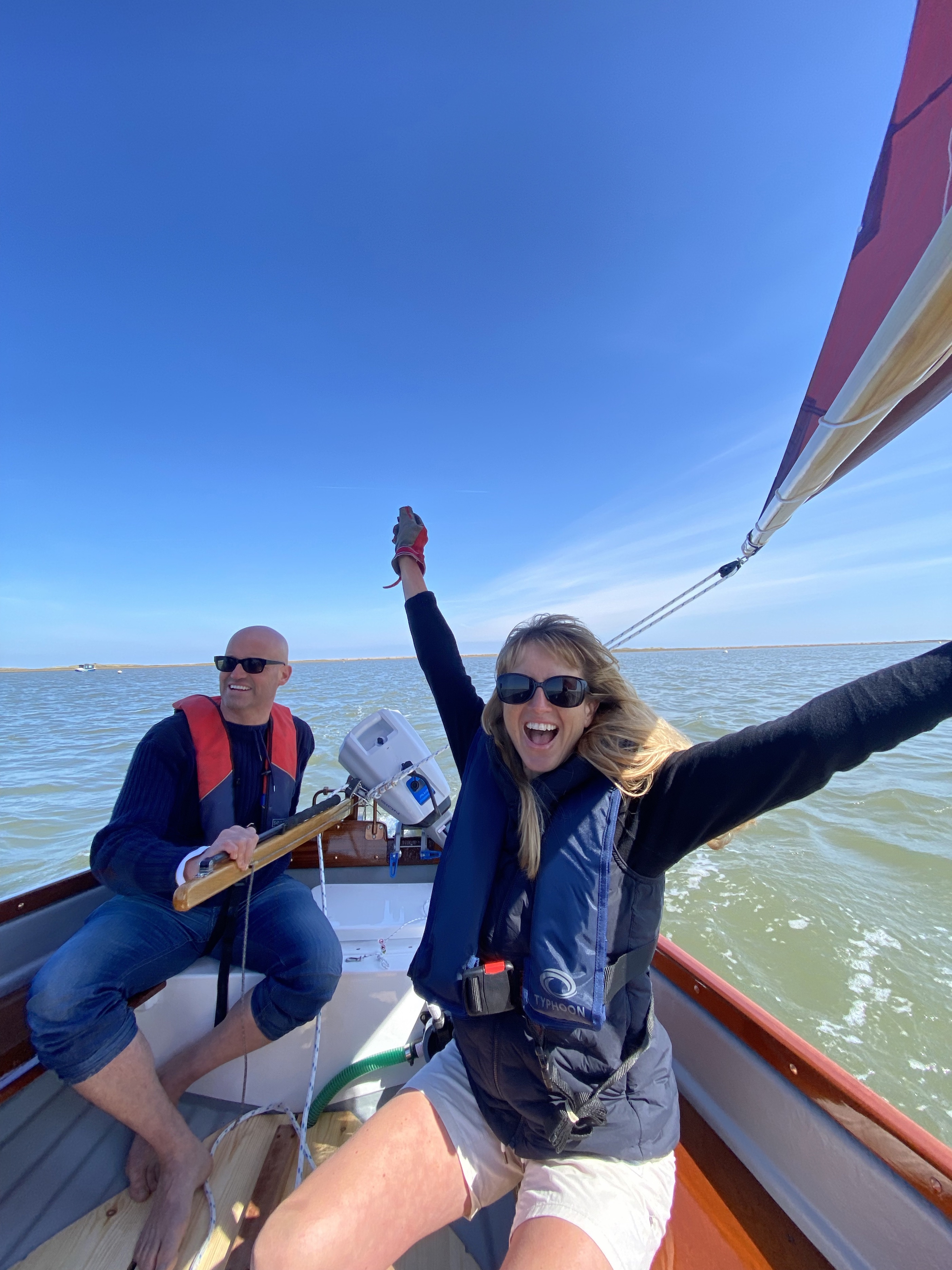 Sail North Norfolk relaxed and fun sailing